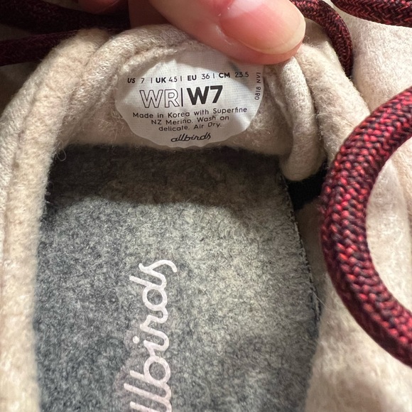 AllBirds Wool Runners Tuke French Fry Size 7 - Picture 11 of 13